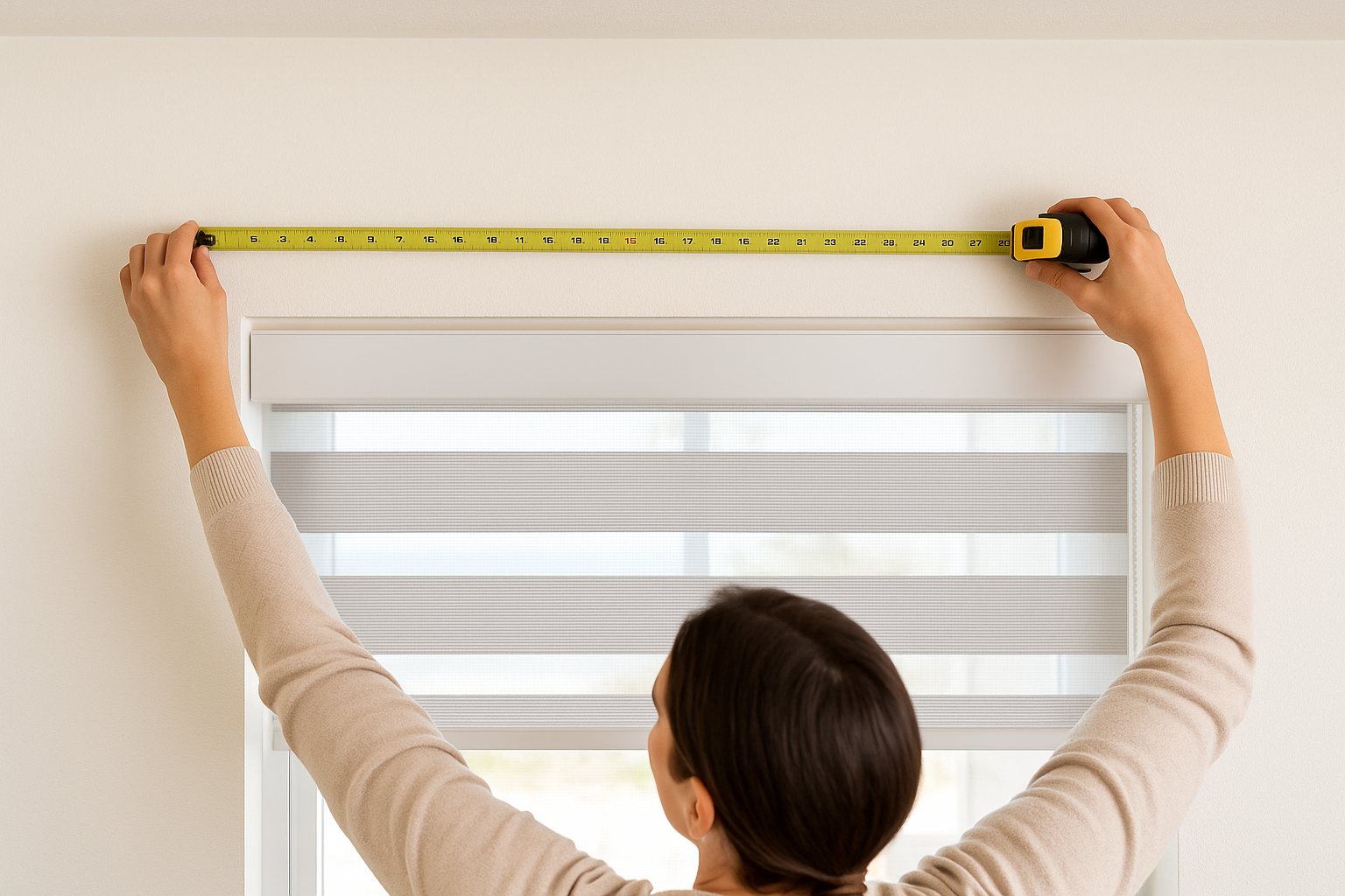 How to Measure Zebra Blinds for a Perfect Fit - Harvey Blinds